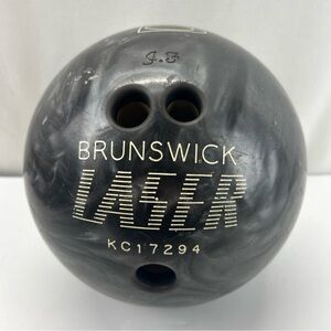 Brunswick Laser Bowling Ball 11.5 lbs Grey Swirl